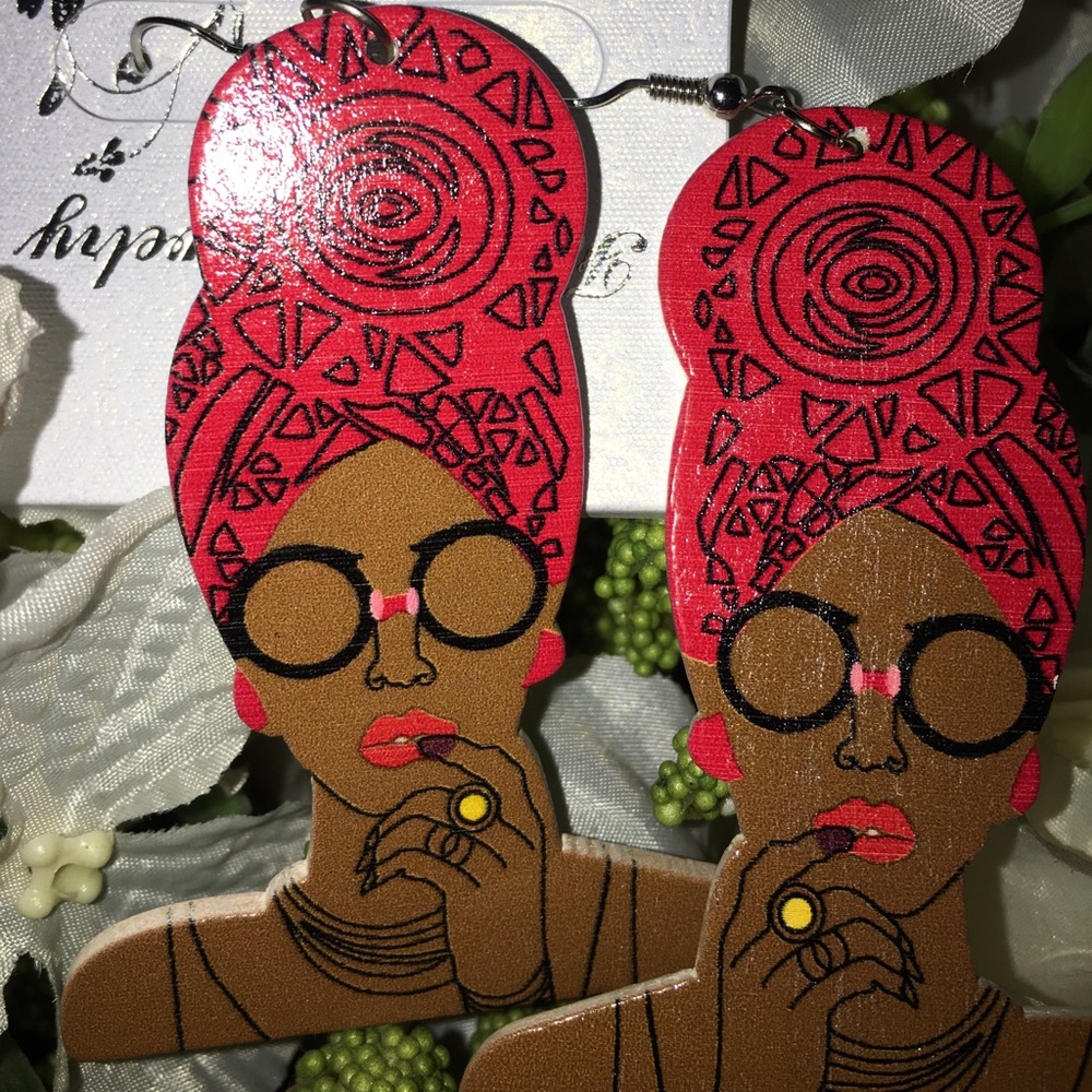 Wooden Earrings